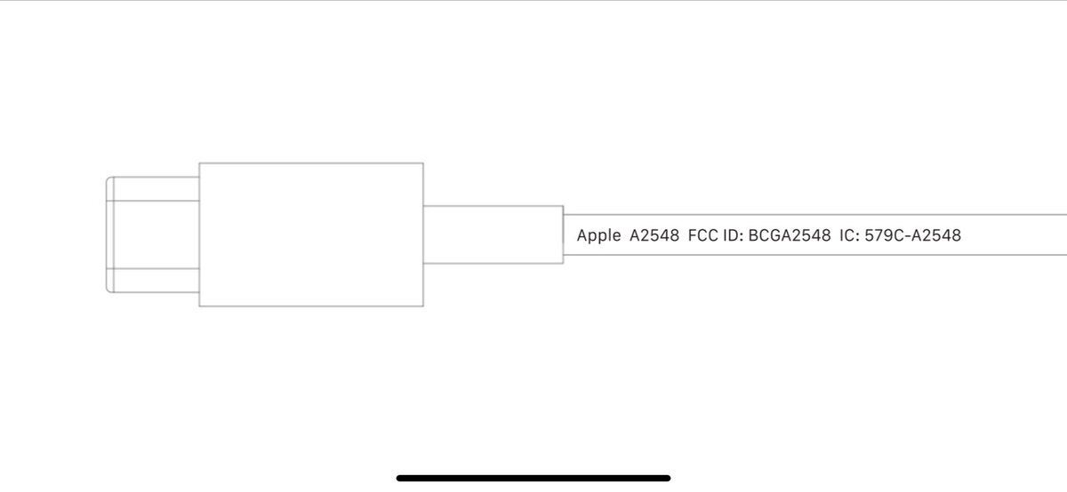 Image from FCC filing shows Lightning plug for the MagSafe charger - FCC filing shows MagSafe charger for 5G iPhone 13 line and AirPods charging case