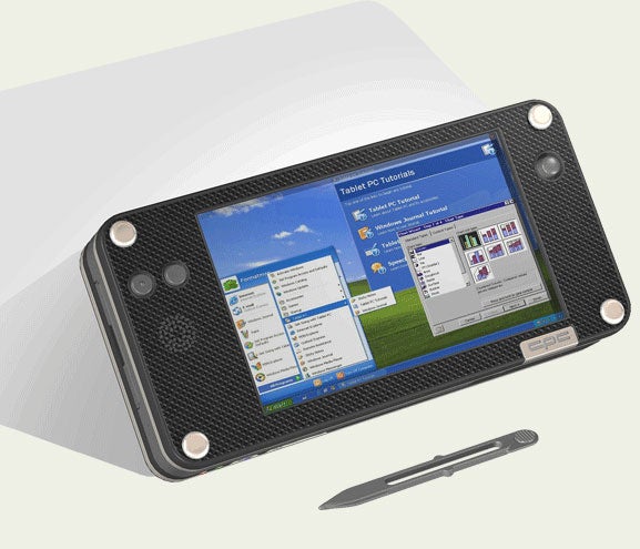 A handheld combining cellphone and PC to be unveiled next month