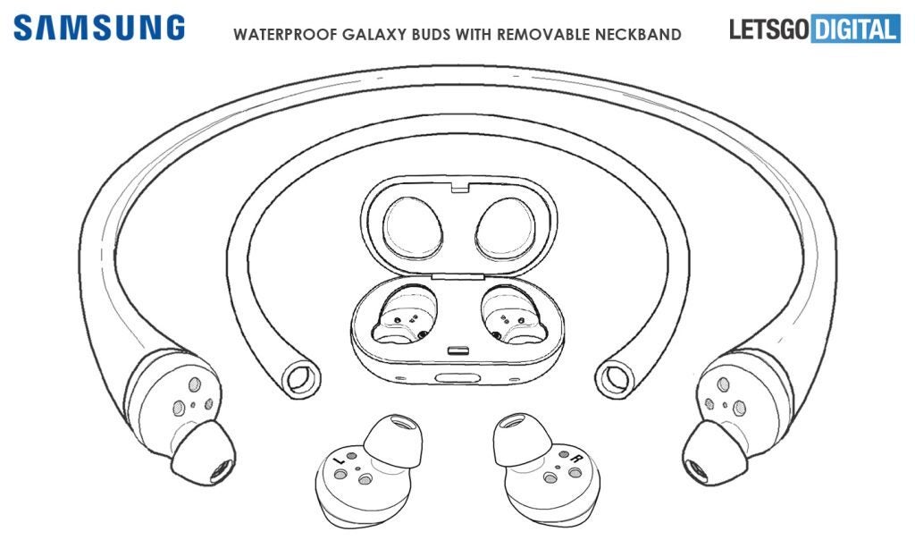 Samsung patents swim-oriented Galaxy Buds with waterproof design