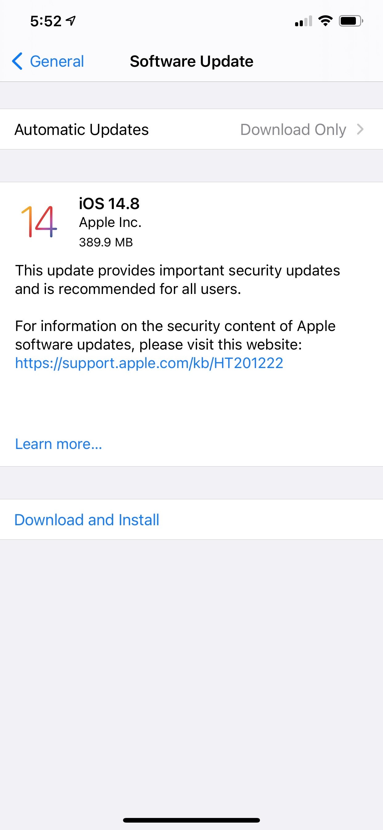 Apple pushes out an emergency software update for the iPhone - Apple iPhone users need to install this emergency iOS 14.8 update ASAP!