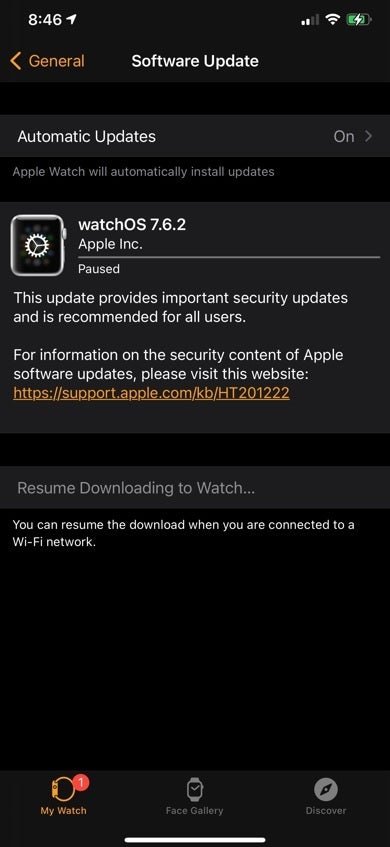 You also will need to update your Apple Watch to watchOS 7.6.2. immediately - Apple iPhone users need to install this emergency iOS 14.8 update ASAP!