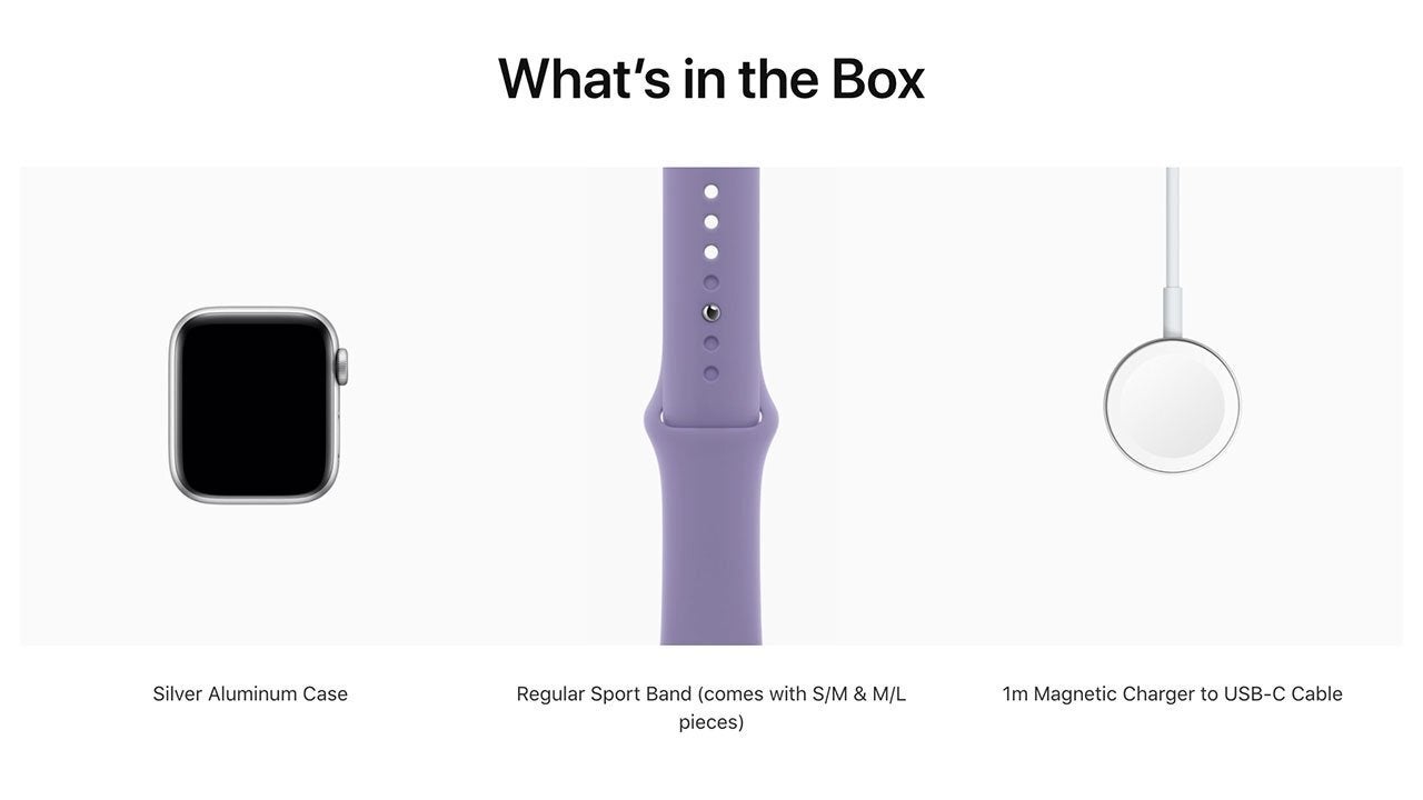 Apple Watch SE now ships with the Watch 7 USB-C Magnetic charging cable