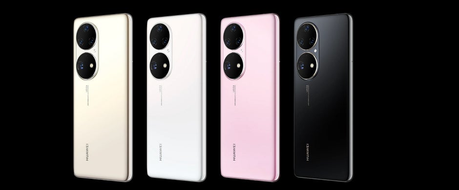 The Mate 50 Pro could borrow its rear camera design from the pictured P50 Pro - October surprise? Some believe Huawei will unveil Mate 50 line next month