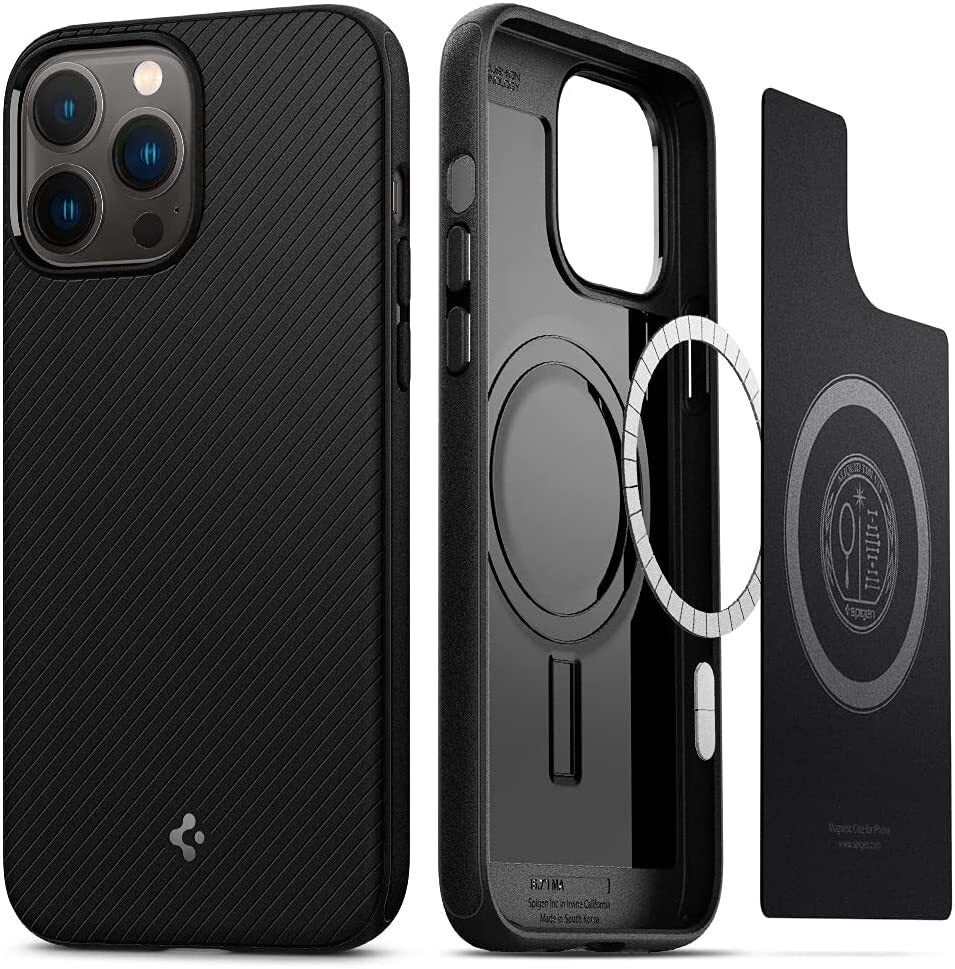 For iPhone 13 Pro Max, 13 Pro, 13, 13 Mini Case, Spigen [Tough Armor] Hard  Cover