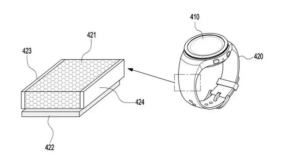 Samsung trabaja en la carga solar para un futuro Galaxy Watch (patente)
