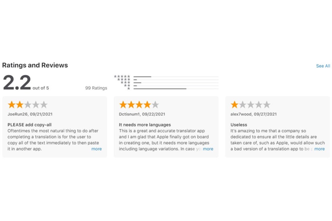 Apple finally lets you rate its apps on the App Store