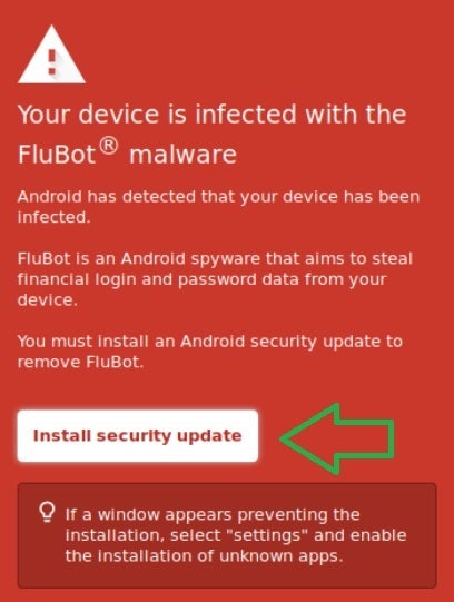 This bogus text message tries to scare you into installing malware on your Android phone - Bogus Android security update could install dangerous malware on your phone