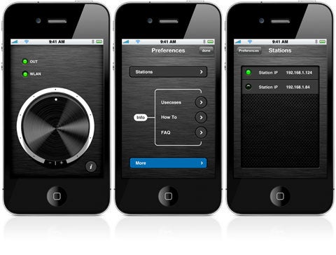 WiFi2HiFi streams music over a Wireless LAN to your iOS device