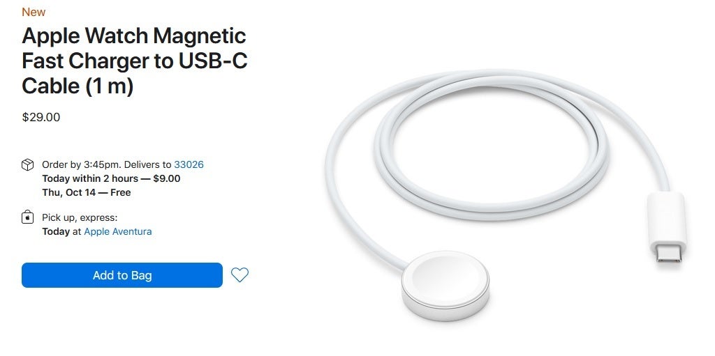 If you lose the charging cable for your Series 7 Apple Watch, you&#039;ll be able to buy a new one from the online Apple Store - Cables from older Apple Watch models won&#039;t deliver fast charging to the Series 7 timepiece