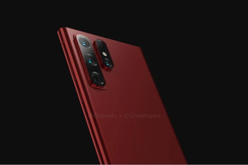 Samsung was reportedly also considering this design previously - Yet another source says Galaxy S22 Ultra will have a slot for S Pen, weird camera bump finalized