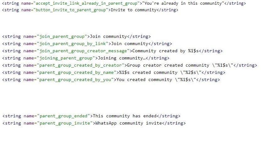 A Community feature for WhatsApp is reportedly in the works