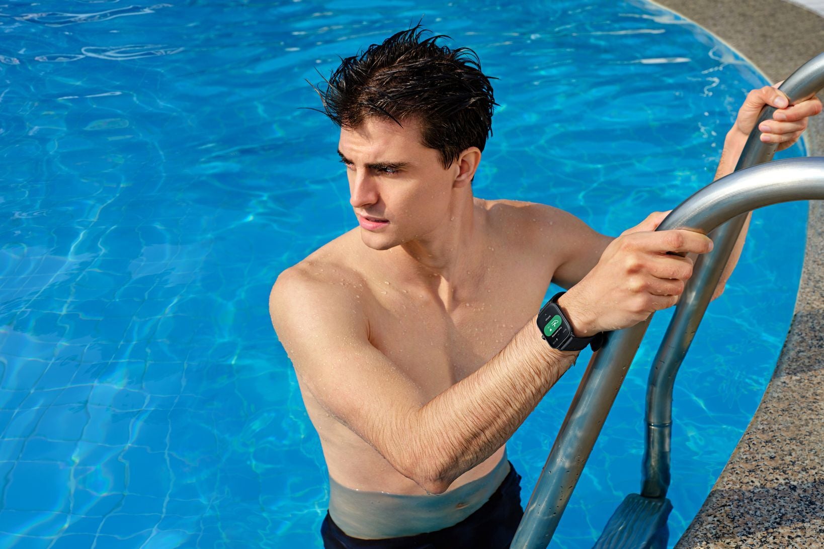 Looking at this promotional photo the GTS 3 seems to be waterproof - Amazfit GTR 3, GTR 3 Pro and GTS 3 smartwatches are official and looking good
