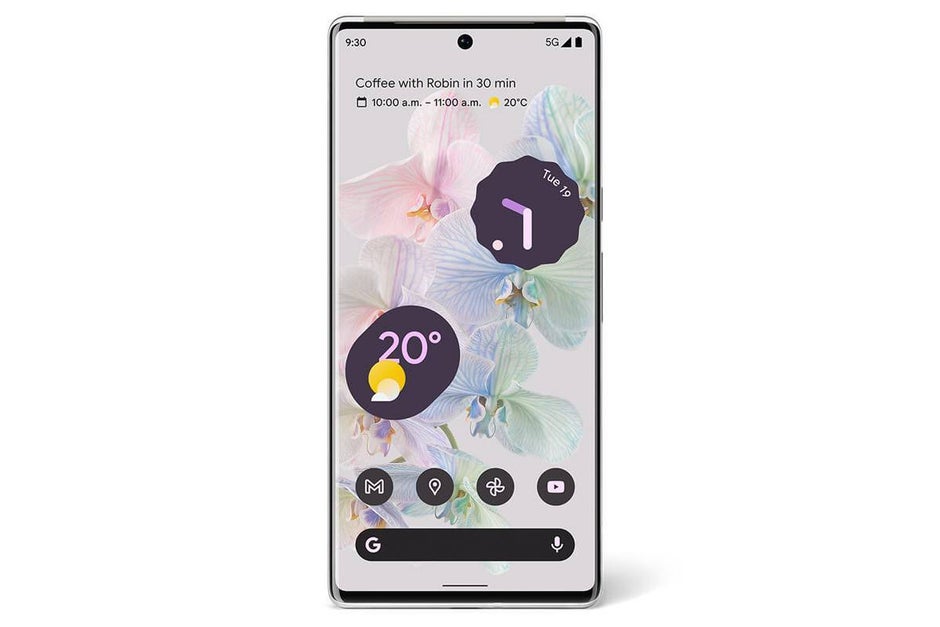 Sorta Seaform Pixel 6 vs Cloudy White Pixel 6 Pro - Leaked images show the differences between the two Pixel 6 models