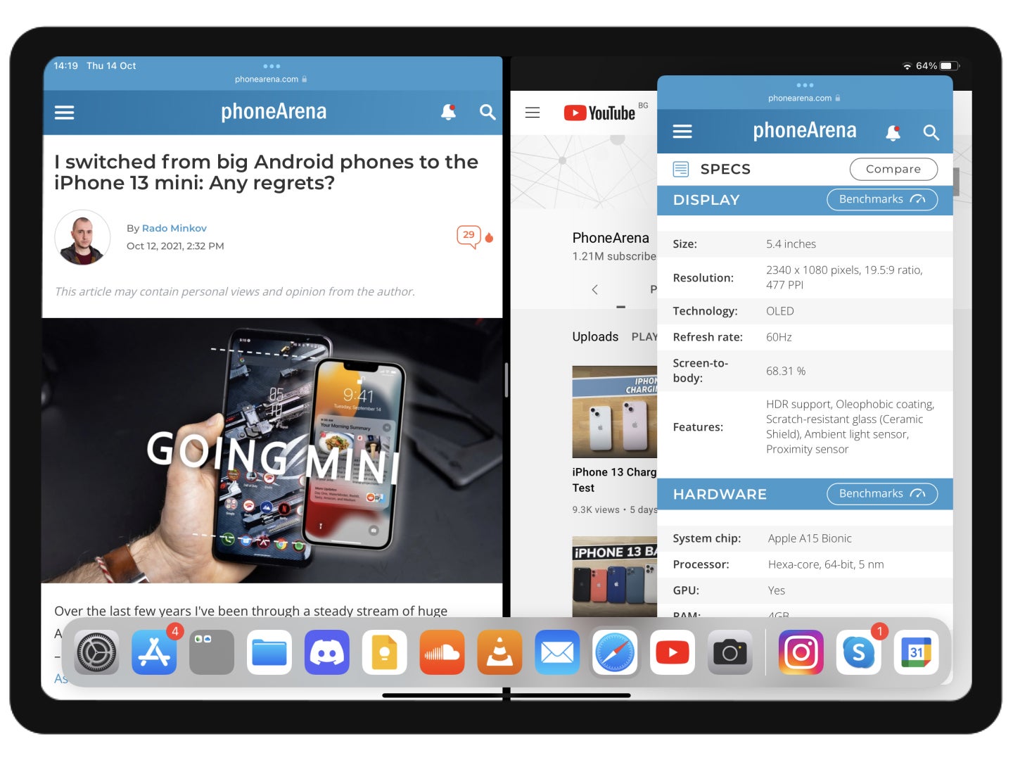 iPadOS 15 with two apps in Split View and one in Slide Over - iPadOS 16 concept: Apple, here&#039;s how iPad multitasking should be
