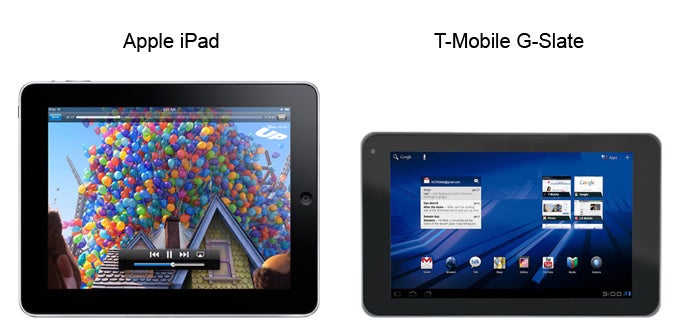 Tablets in S, M, L: size comparison