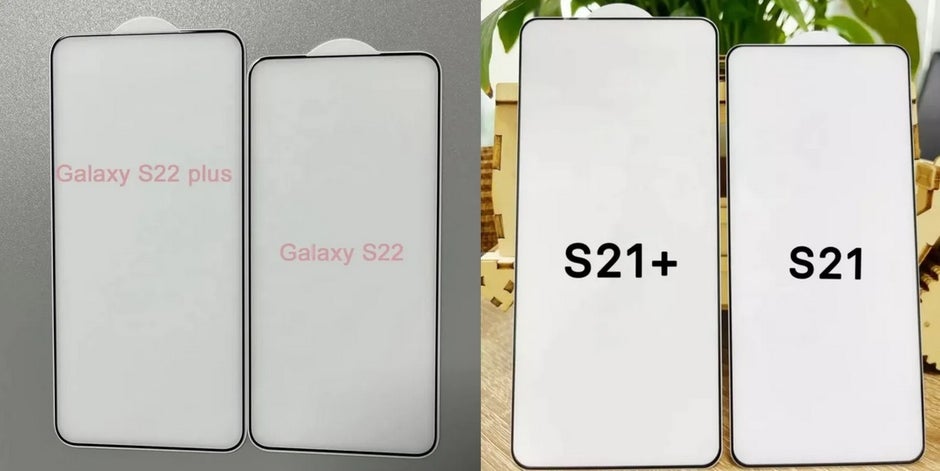 Предполагаемые защитные пленки из закаленного стекла для Galaxy S22 и Galaxy S22 + показывают более короткий и широкий дисплей по сравнению с прошлогодними моделями - советник Samsung показывает большие изменения, которые ждут дисплеи Galaxy S22 5G