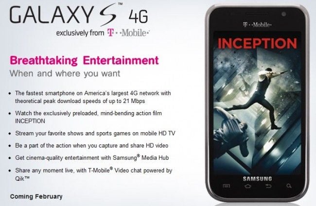 Samsung Galaxy S 4G available on Amazon for $129.99