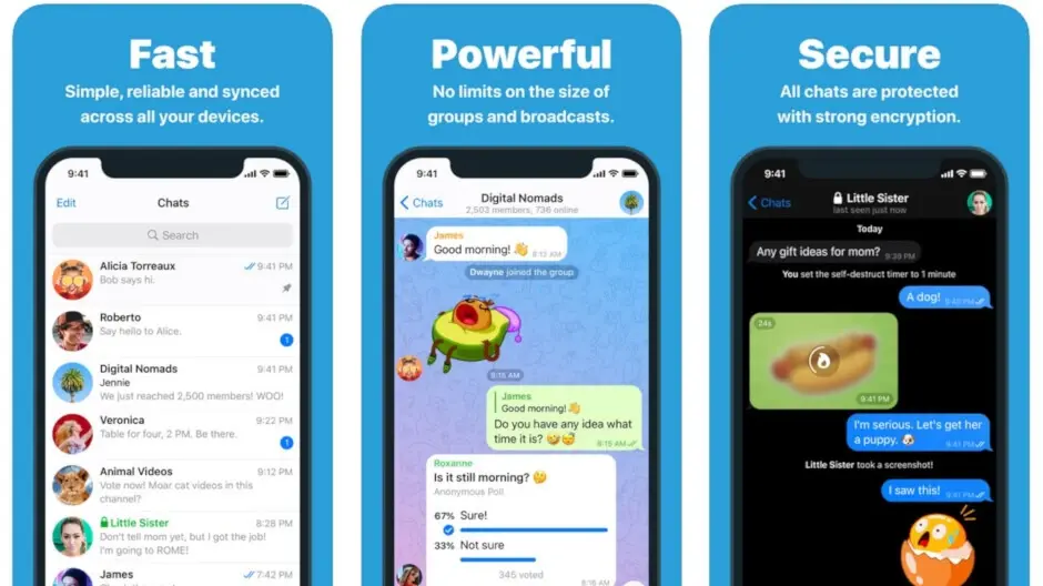 Telegram reaches important milestone of 1 billion Play Store downloads