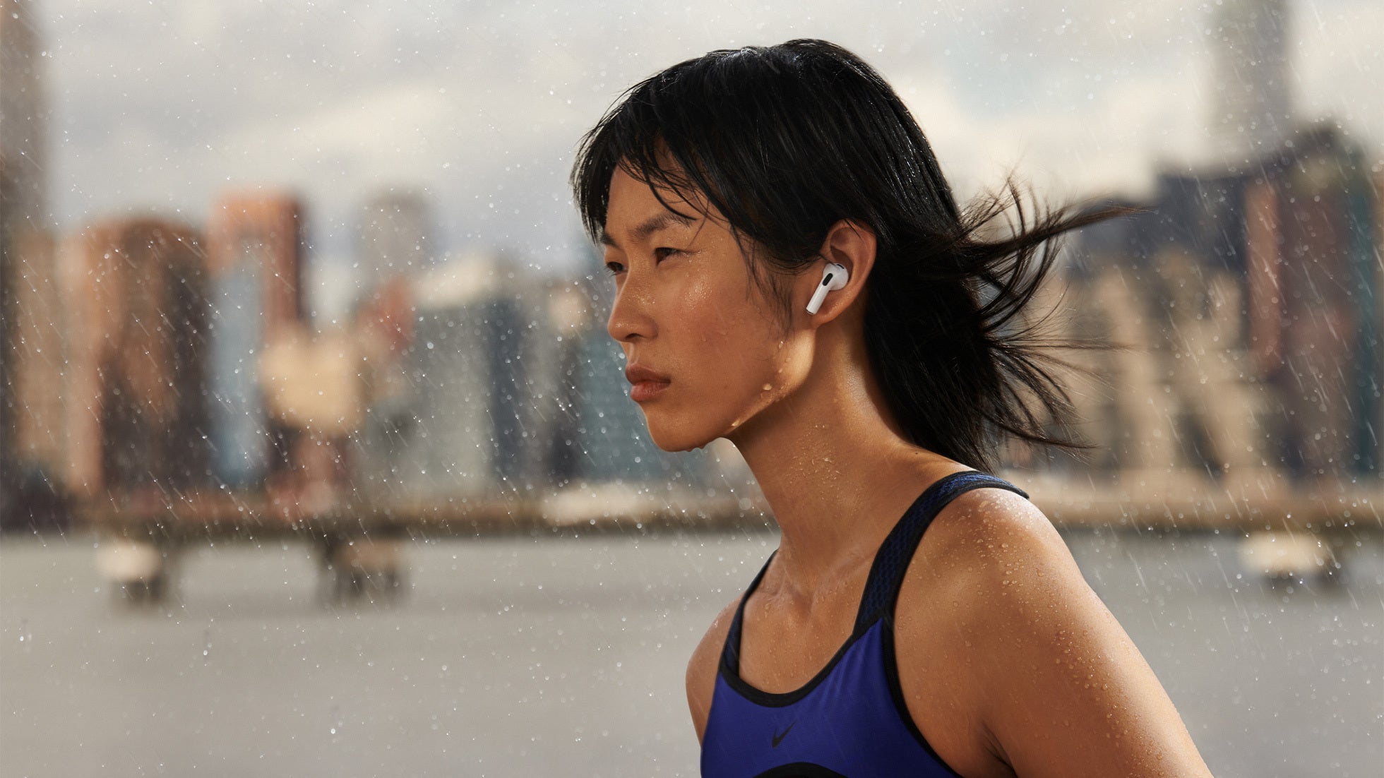 The AirPods 3 are sweat and water resistant - AirPods 3 are official: head-tracking Spatial Audio, lower starting price