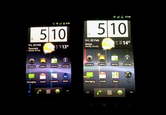After installing Android 2.3.3 on their Nexus S, some users have reported that the screen turns yellow and is washed out (R) - Some Nexus S users are complaining that the Android 2.3.3 upgrade turned their screen yellow