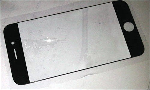 Presumed front panel for the next iPhone leaked, Retina Display moniker feels threatened