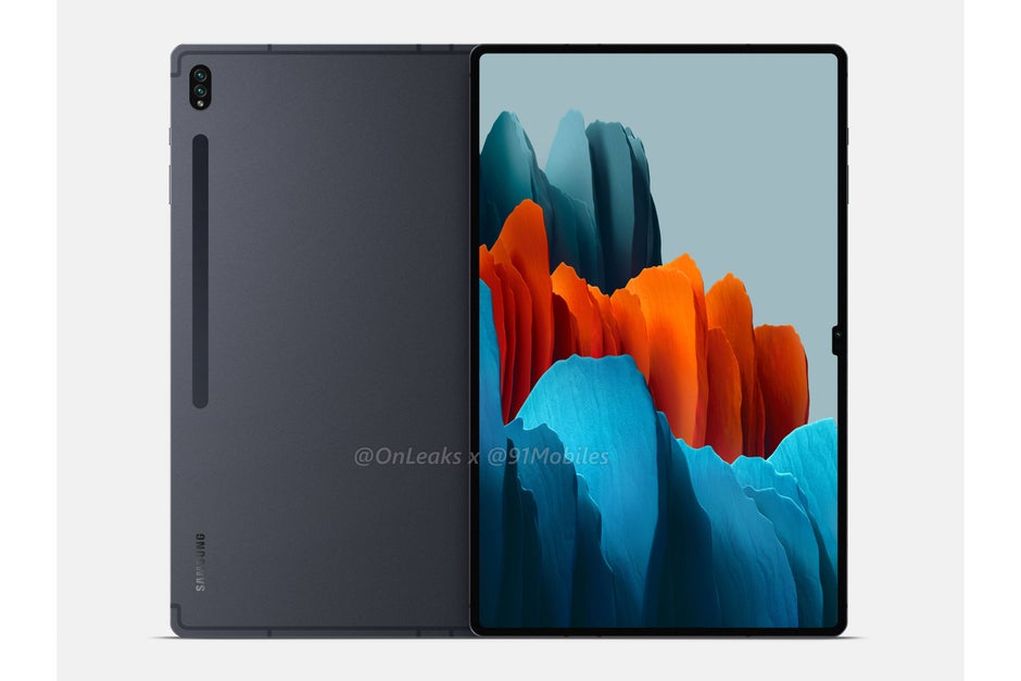 Samsung Galaxy Tab S8 Ultra leaks with Apple MacBook Pro-style notch