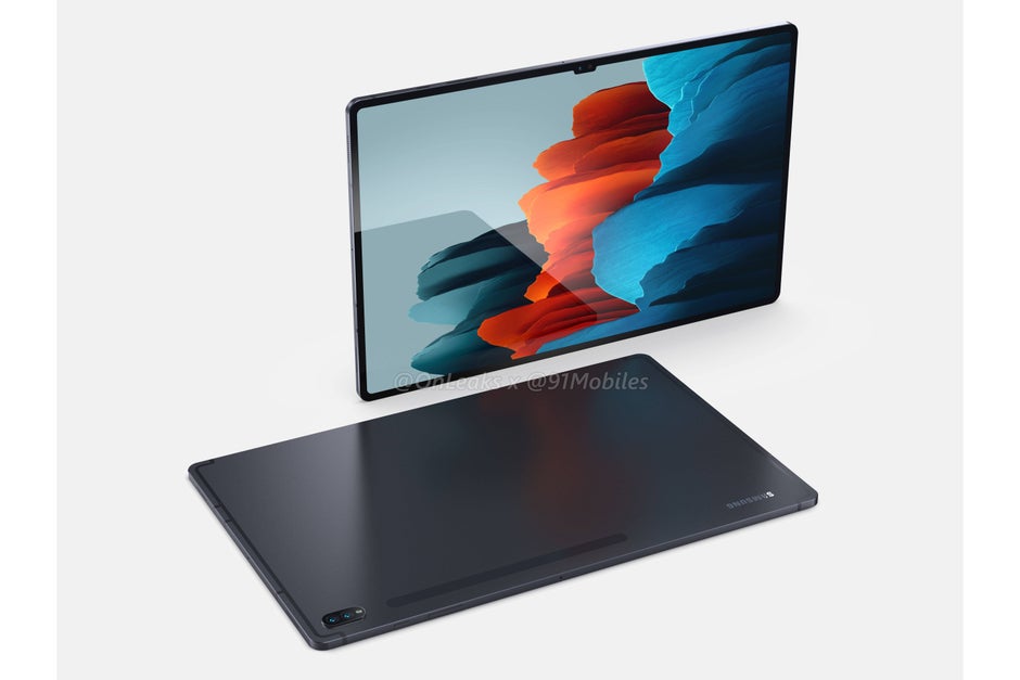Samsung Galaxy Tab S8 Ultra leaks with Apple MacBook Pro-style notch