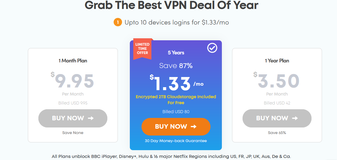 Ivacy VPN: get security, speed, and 2 TB of cloud storage for just $1 per month!