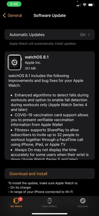 Apple drops watchOS 8.1 - Apple releases iOS 15.1 with hot new features