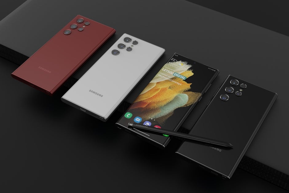 S22 Ultra renders created by Technizo Concept - Samsung's Galaxy S22 Ultra 5G gets '100% accurate' camera specs leaked