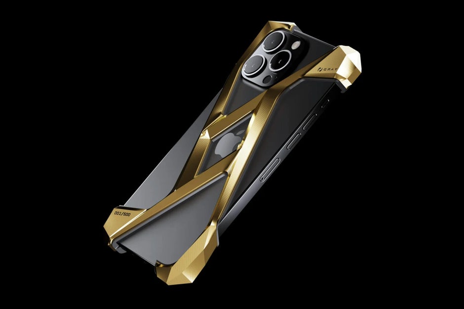 This titanium-gold iPhone 13 case will blow your mind