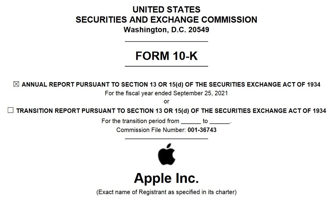 Apple now considers itself a gaming company with new competitors according to its 10-K filing - Apple tells the U.S. that it is now a gaming company with new competitors