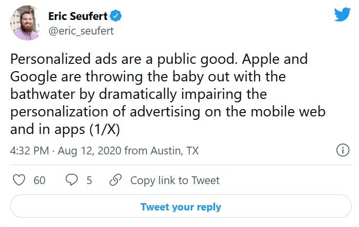 Analyst says that personalized mobile ads are good for the public - Facebook to use a bookkeeping illusion to improve the optics of its ad business