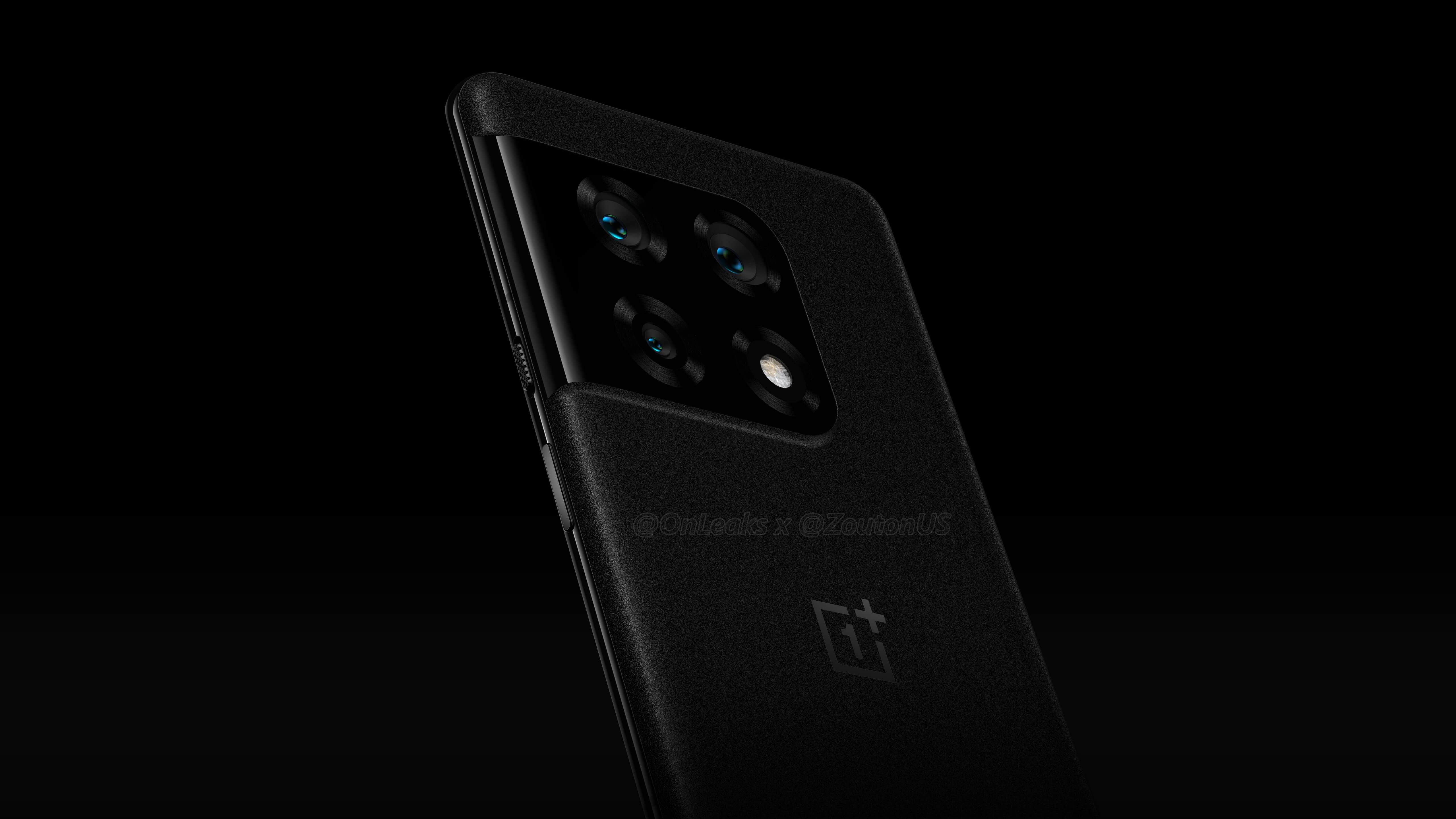 Leaked OnePlus 10 Pro render - OnePlus 10 Pro charging speed could put Apple, Samsung, and Google flagships to shame