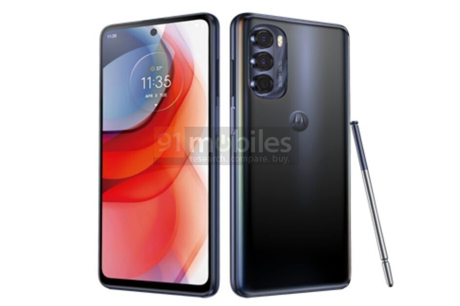 Renders of Motorola's next flagship and stylus-toting phone appear