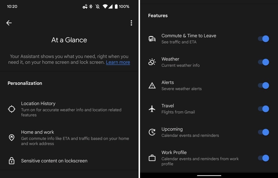 Possible new features for the upcoming update for the "At A Glance Android widget - Hidden code reveals exciting new features for the 5G Pixel 6 "At A Glance" widget