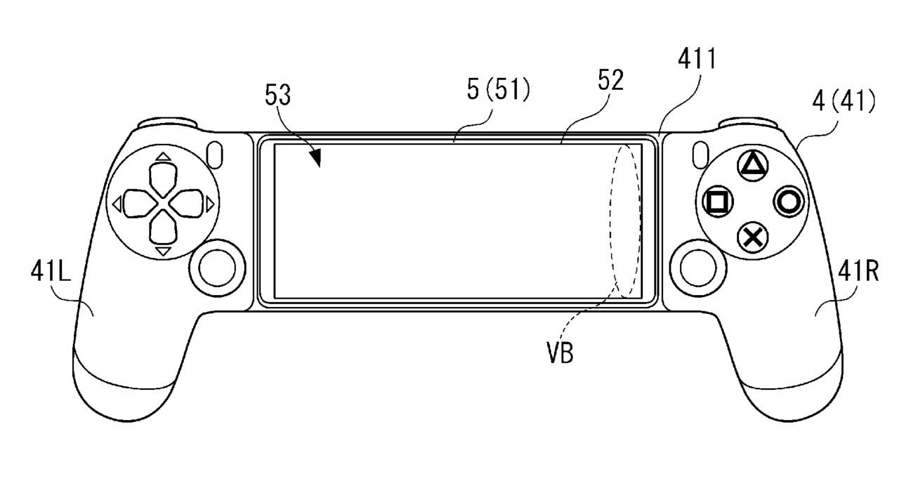 Phone PlayStation controller patent by Sony - Sony patents a cult PlayStation controller for phones