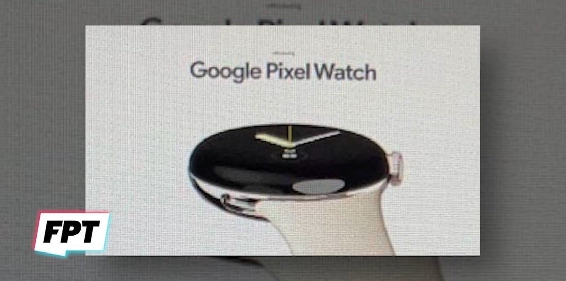 Leaked promotional image for the Pixel Watch - Official Google Pixel Watch marketing images leak