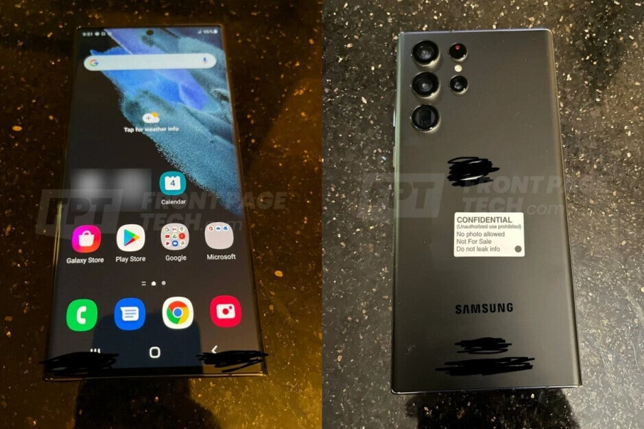 Galaxy S22 Ultra looks just like a Galaxy Note in leaked photos - iPhone 14, Galaxy S22 and Pixel 7 walk into a bar...