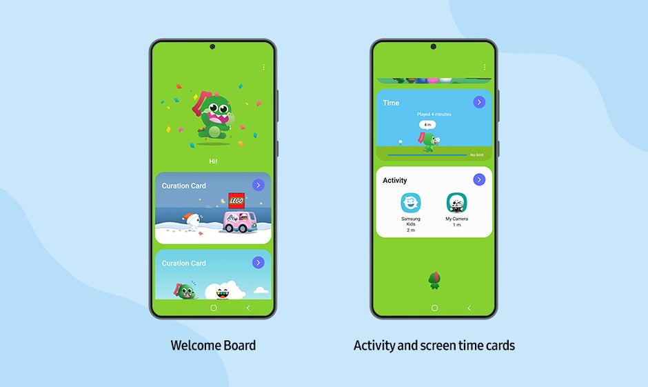 حالت Samsung Kids در تلفن‌های Galaxy با One UI 4.0 بهبود می‌یابد