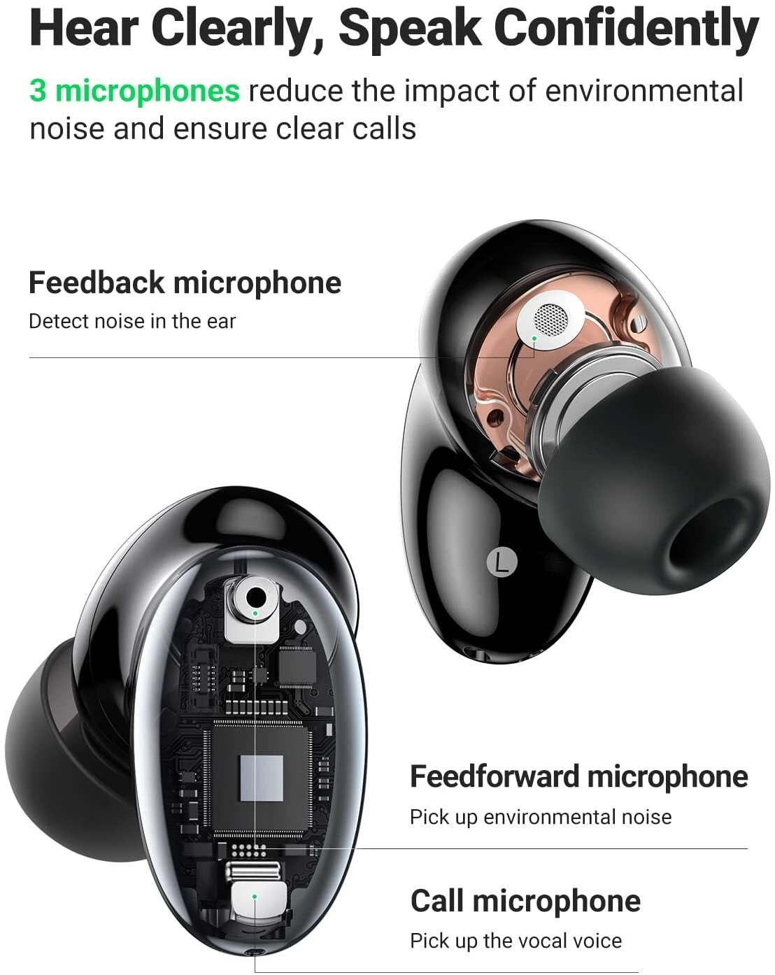 Noise-cancelling earbuds for less than $50? Ugreen HiTune X6