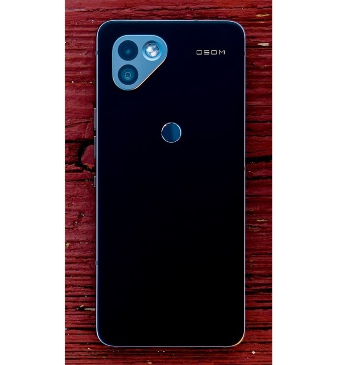 The rear panel of the OSOM OV1 with a dual-camera setup - Some of the team that created the Essential Phone has a new Android handset due out next summer