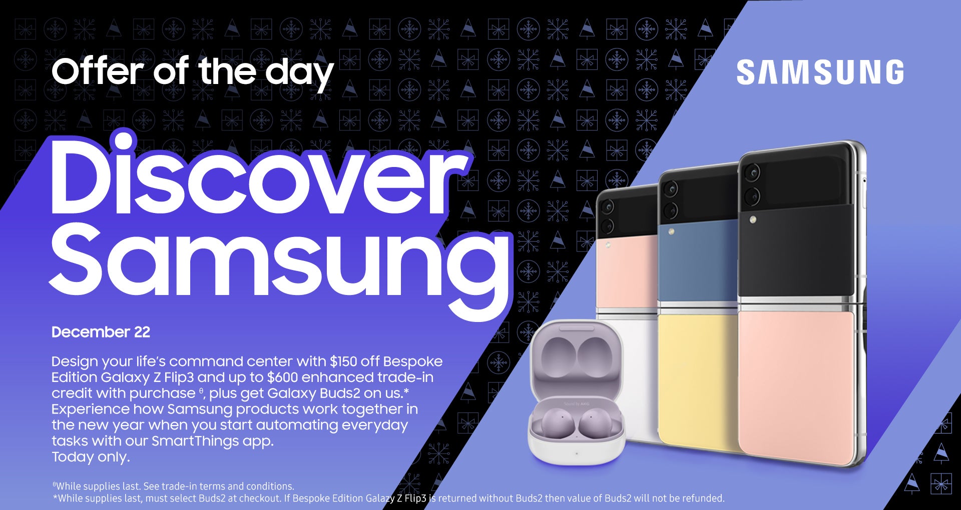 Today only: Galaxy Z Flip 3 is cheaper, customizable, and comes with free earbuds!