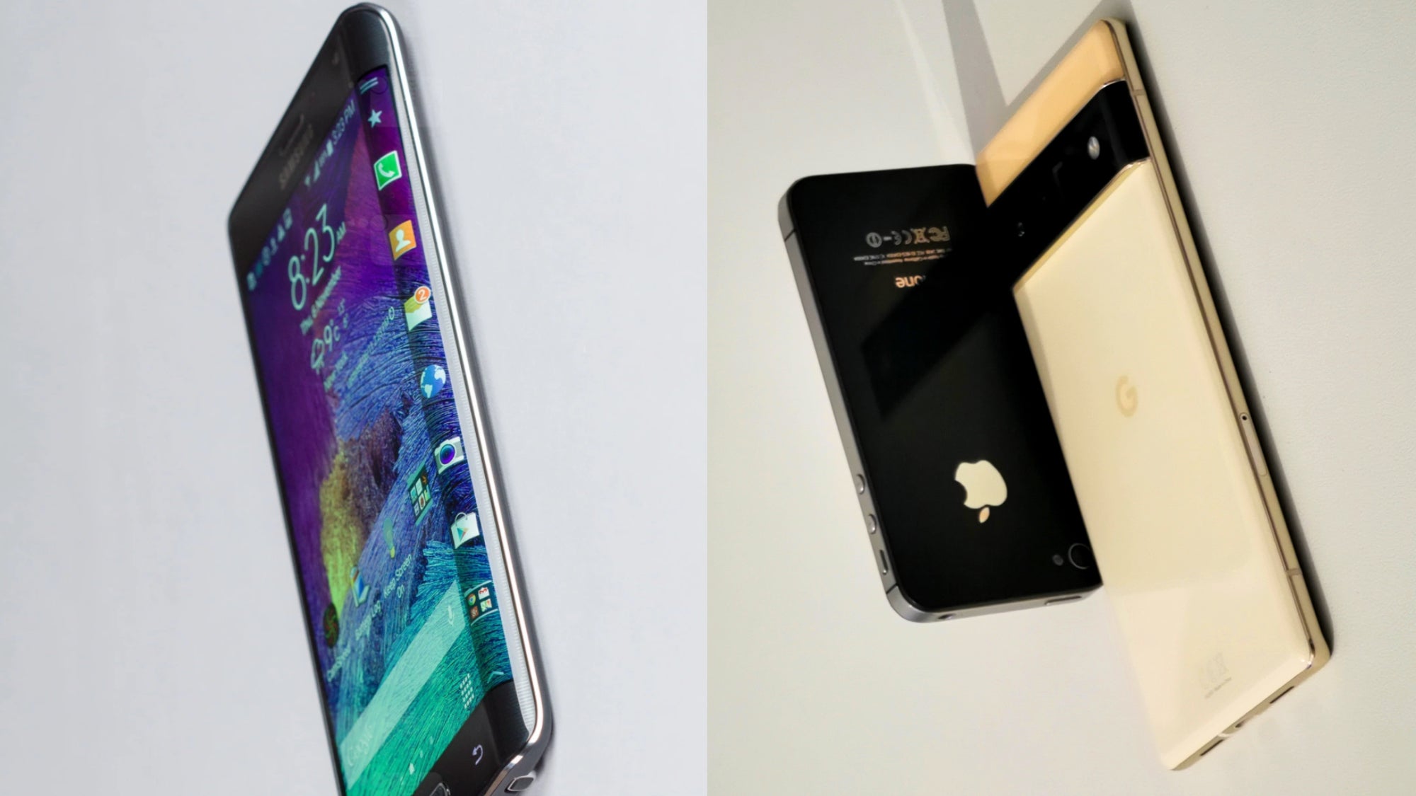 The Galaxy Note Edge was the first phone with a curved display - only on the right side. The iPhone 4 made flat phones look cool. The iPhone 14 Pro is said to bring back the iPhone 4&#039;s design in September 2022. - Eat an Apple, Android users: Your 2022 phone might look and feel like an iPhone