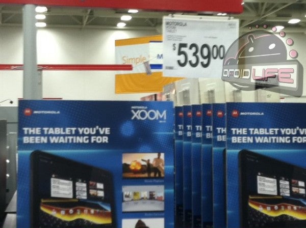 The Wi-Fi only version of the Motorola XOOM is being offered for $539 by Sam&#039;s Club - $539 will buy you a Wi-Fi only Motorola XOOM at Sam&#039;s Club
