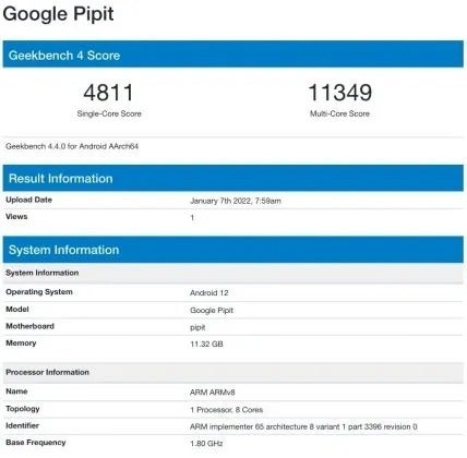 A foldable Google Pixel is still in the works, shows new Geekbench listing