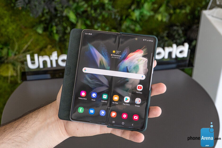 The Samsung Galaxy Z Fold 3 - Samsung hits a grand slam with its 5G foldables as deliveries soar 400% in 2021