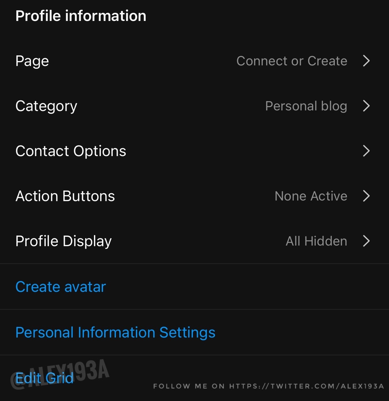Instagram testing a new “Edit Grid” feature