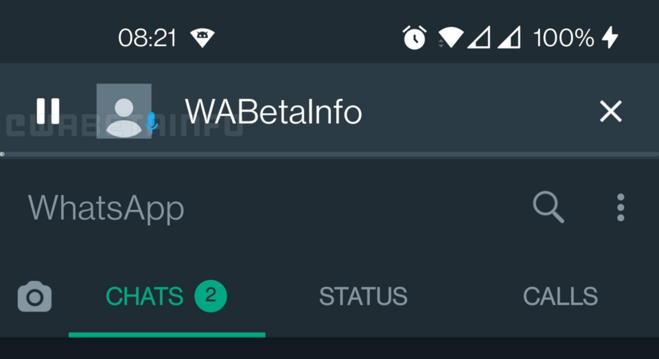 WhatsApp voice messages may soon be playable anywhere in the app