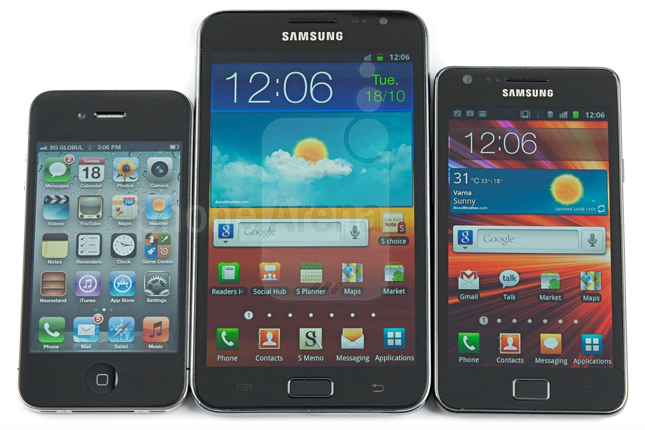 O Samsung Galaxy Note com sua tela de 5,3 polegadas foi considerado enorme na época - Por que não posso abandonar meu iPhone 13 mini
